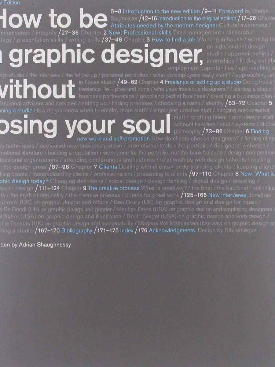 Book of the Week #9 – “How To Be a Graphic Designer without Losing Your Soul”